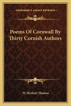 Paperback Poems Of Cornwall By Thirty Cornish Authors Book