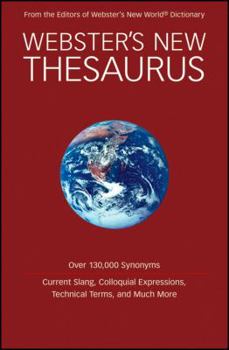 Paperback Webster's New Thesaurus Book