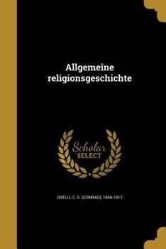 Paperback Allgemeine Religionsgeschichte [German] Book