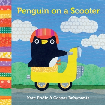 Board book Penguin on a Scooter: A Penguin Book for Kids Book