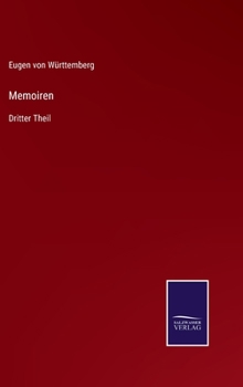 Hardcover Memoiren: Dritter Theil [German] Book