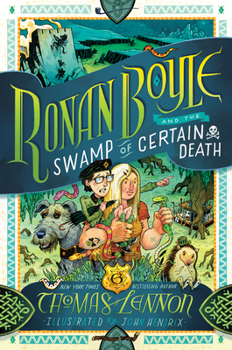 Hardcover Ronan Boyle and the Swamp of Certain Death Book