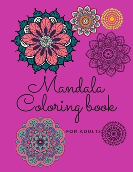 Paperback Mandala Coloring Book for Adults Book