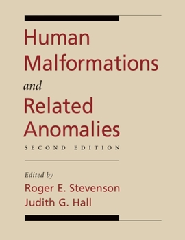 Hardcover Human Malformations and Related Anomalies Book