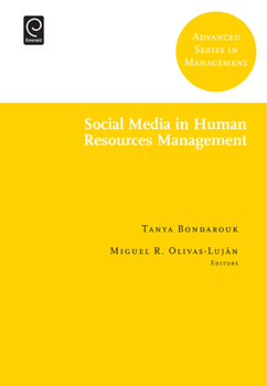 Hardcover Social Media in Human Resources Management Book