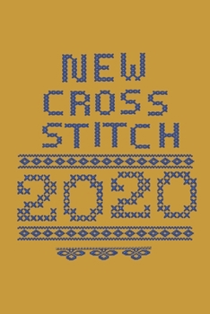 Paperback New Cross Stitch: 2020 new patterns for you to sketch Book