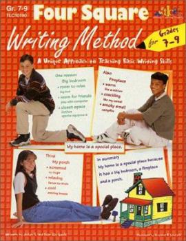 Paperback Four Square: Writing Method for Grades 7-9: A Unique Approach to Teaching Basic Writing Skills Book