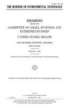 The business of environmental technology