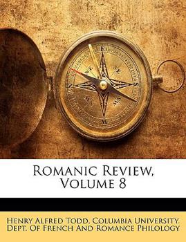 Paperback Romanic Review, Volume 8 Book