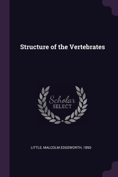 Paperback Structure of the Vertebrates Book