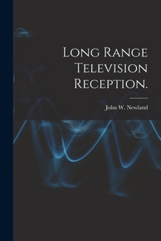 Paperback Long Range Television Reception. Book