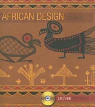 Paperback African Design [With CDROM] Book