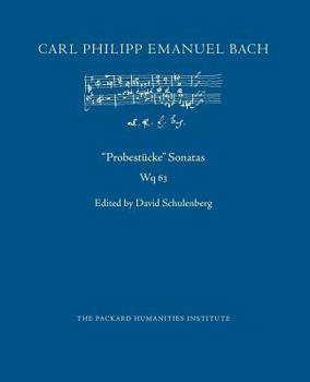Paperback Probestücke Sonatas, Wq 63 Book