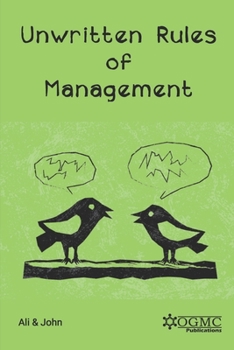Paperback Unwritten Rules of Management Book