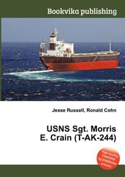 Paperback Usns Sgt. Morris E. Crain (T-Ak-244) Book