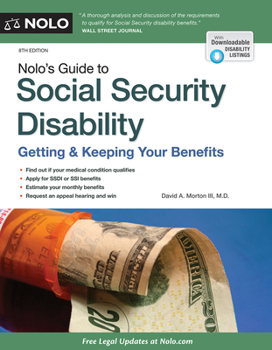 Paperback Nolo's Guide to Social Security Disability: Getting & Keeping Your Benefits Book