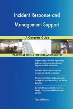 Paperback Incident Response and Management Support A Complete Guide Book