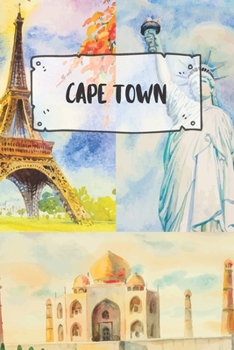 Cape Town: Ruled Travel Diary Notebook or Journey  Journal - Lined Trip Pocketbook for Men and Women with Lines