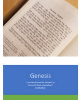 Paperback Genesis: The First Book of the Instruction of Moses, Man of God Book