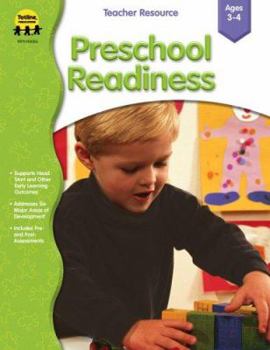 Paperback Preschool Readiness Book