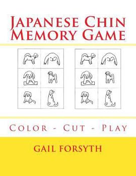 Paperback Japanese Chin Memory Game: Color - Cut - Play Book