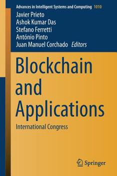 Paperback Blockchain and Applications: International Congress Book