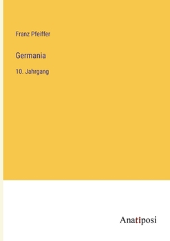 Paperback Germania: 10. Jahrgang [German] Book