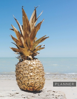 Paperback Planner: Pineapple 2 Year Weekly Planning Organizer - 2020 - 2021 - January 20 - December 21 - Writing Notebook - Productive Da Book