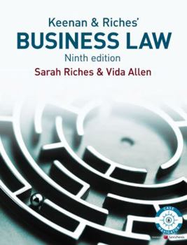 Paperback Business Law Book
