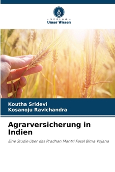 Agrarversicherung in Indien (German Edition)