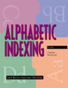 Paperback Alphabetic Indexing [With Workbook] Book