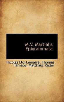 Paperback M.V. Martialis Epigrammata Book