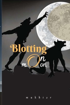 Paperback blotting on moon Book