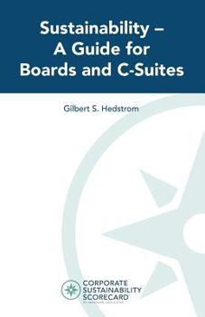 Paperback Sustainability -- A Guide for Boards and C-Suites Book