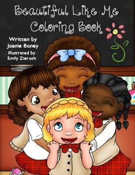Paperback Beautiful Like Me Coloring Book
