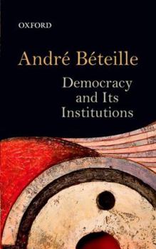 Hardcover Democracy and Its Institutions Book