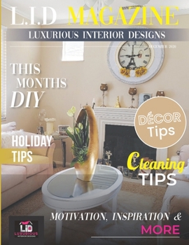 Paperback L.I.D Magazine Luxurious Interior Designs: December2020 Issues Book