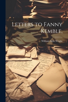 Paperback Letters to Fanny Kemble, Book