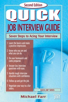 Paperback QUICK JOB INTERVIEW GD 2E SINGLE Book