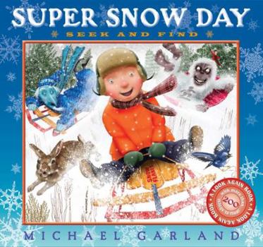 Hardcover Super Snow Day Seek and Find Book