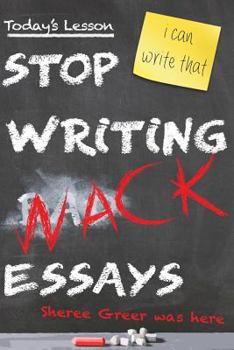 Paperback Stop Writing Wack Essays Book