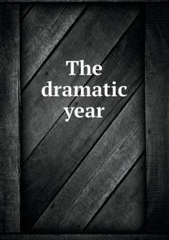 Paperback The Dramatic Year Book