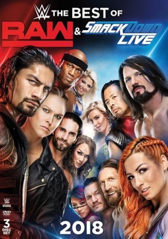 DVD WWE: The Best of Raw & Smackdown 2018 Book