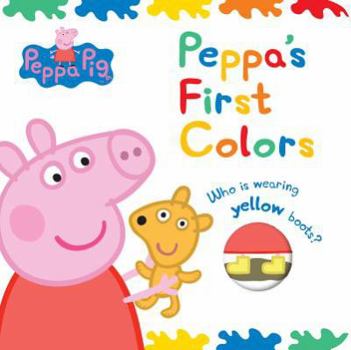 Board book Peppa Pig Peppa's First Colors Book