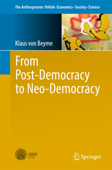 Paperback From Post-Democracy to Neo-Democracy Book