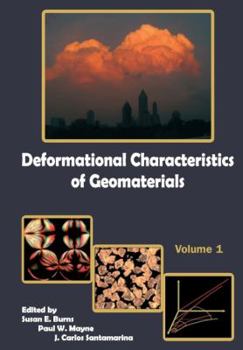 Hardcover Deformational Characteristics of Geomaterials, V.1-2 Book