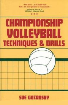 Hardcover Championship Volleyball Techniques and Drills Book