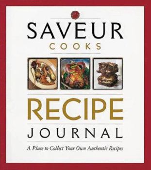 Hardcover Saveur Cooks Recipe Journal Book