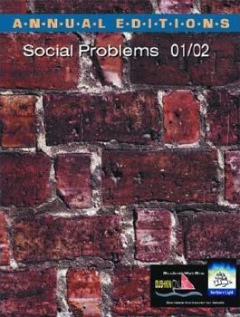 Paperback Annual Editions: Social Problems 01/02 Book
