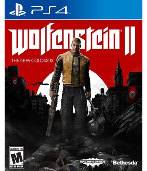 Game - Playstation 4 Wolfenstein 2: The New Colossus Book